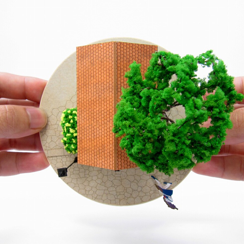 さんけい ジブリ シリーズ S=1/150 猫の事務所 (MK07-11)