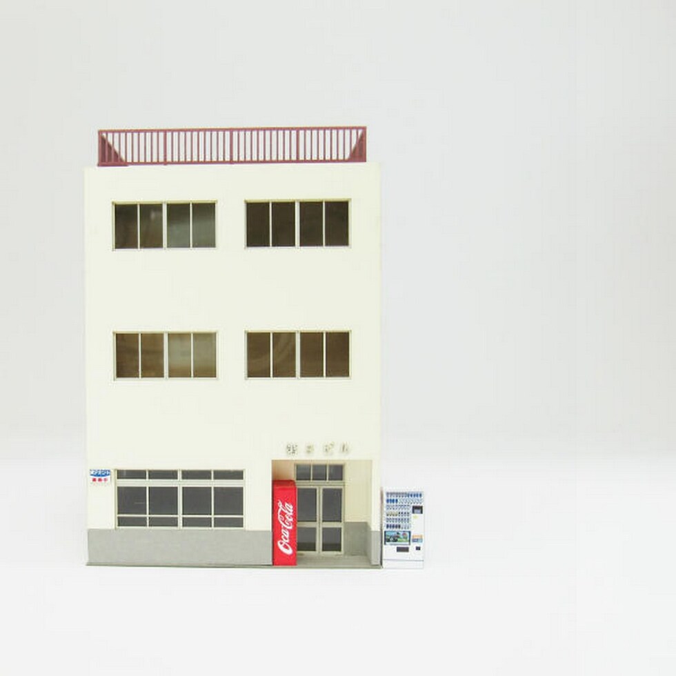 さんけい 情景 S=1/87・80 ビル-3 (MK05-49)