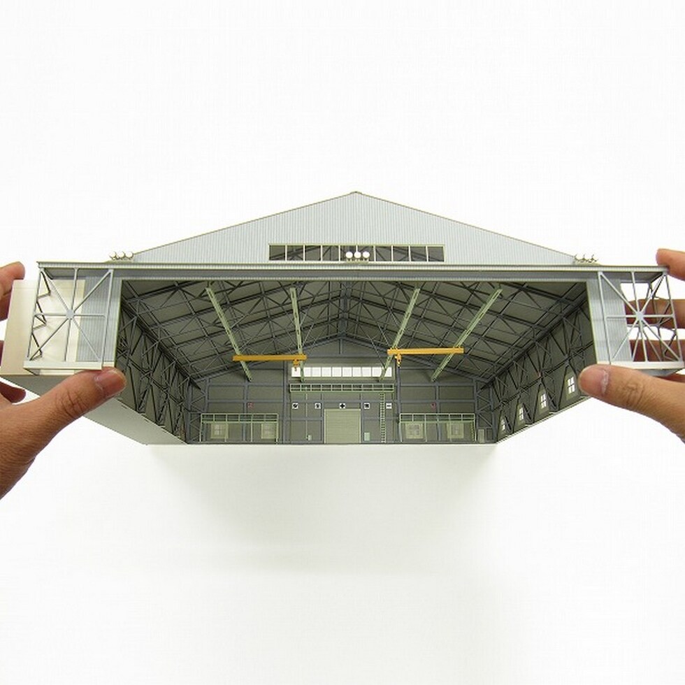 さんけい みにちゅあーとキット 機体整備格納庫 (MK08-07)