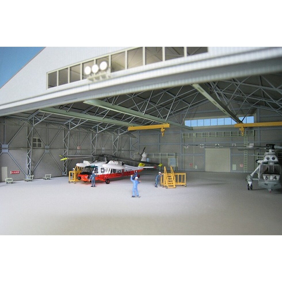 さんけい みにちゅあーとキット 機体整備格納庫 (MK08-07)