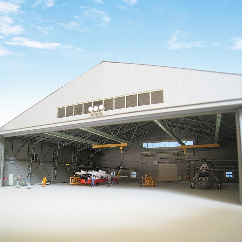 さんけい みにちゅあーとキット 機体整備格納庫 (MK08-07)