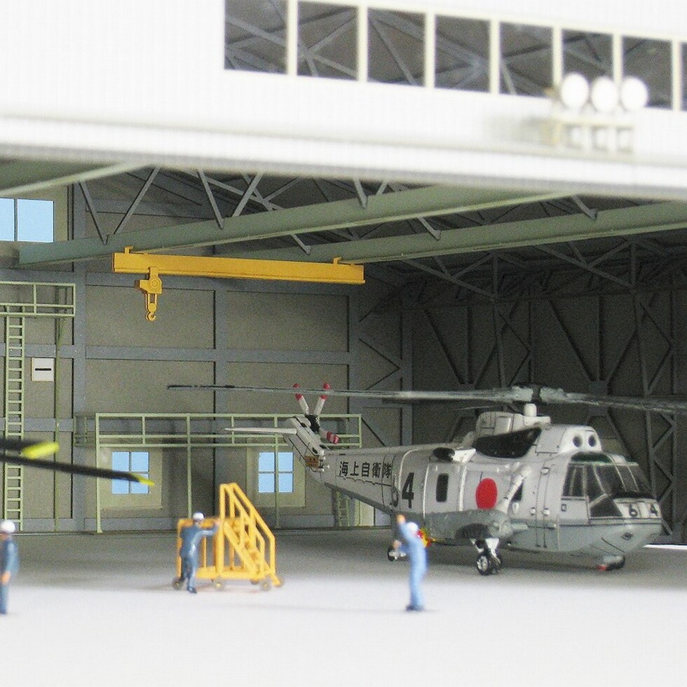 さんけい みにちゅあーとキット 機体整備格納庫 (MK08-07)