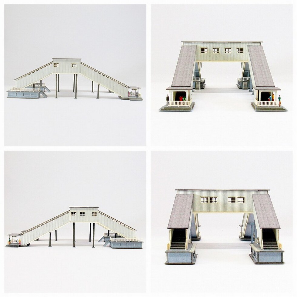 さんけい みにちゅあーと・プチ S=1/220 橋上駅舎 (MP01-127)