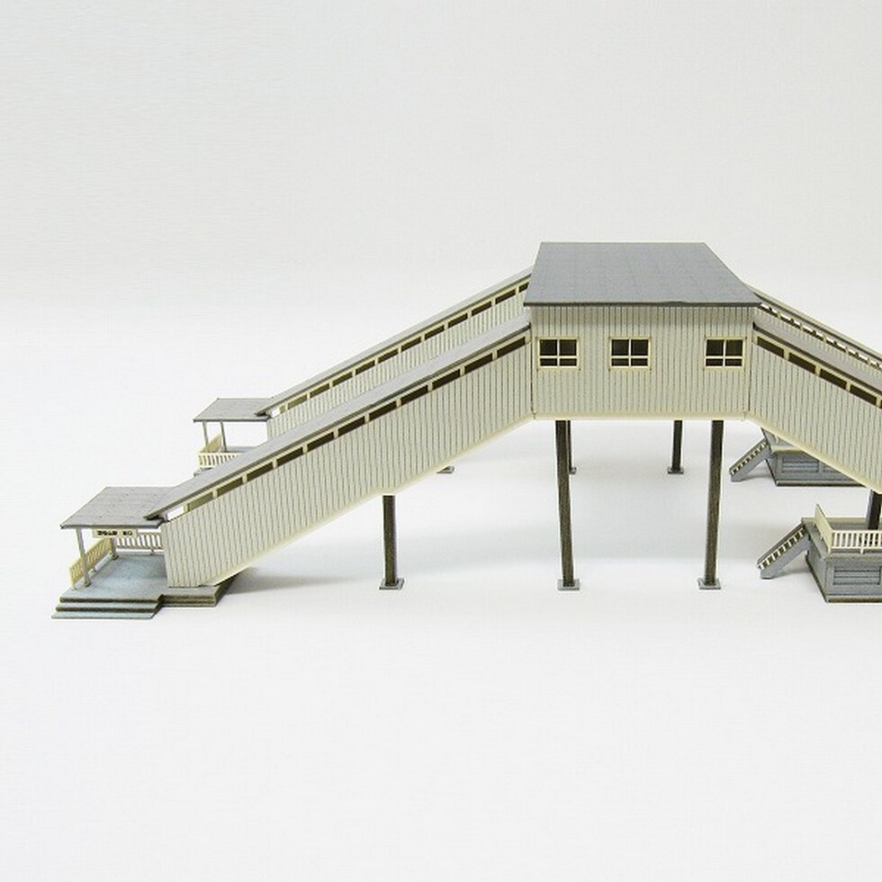 さんけい みにちゅあーと・プチ S=1/220 橋上駅舎 (MP01-127)