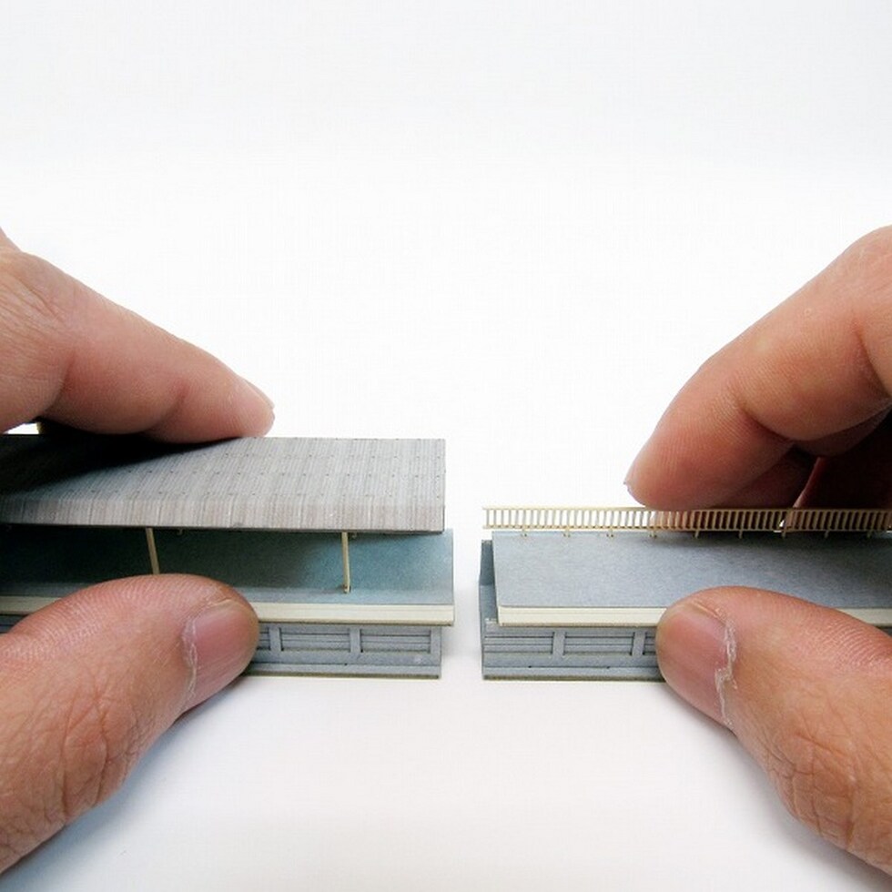 さんけい みにちゅあーと・プチ S=1/220 ホーム-5B (MP01-129)