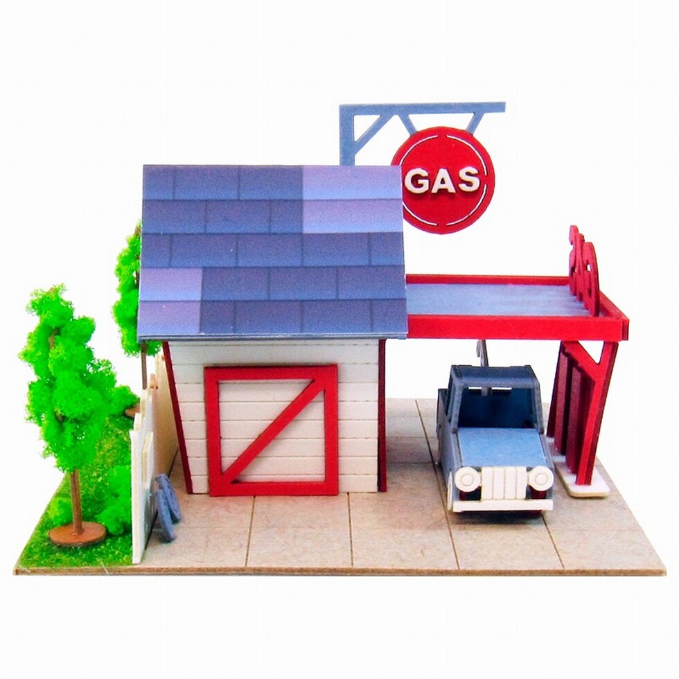 さんけい みにちゅあーとミニ ガスステーション (MP05-01)