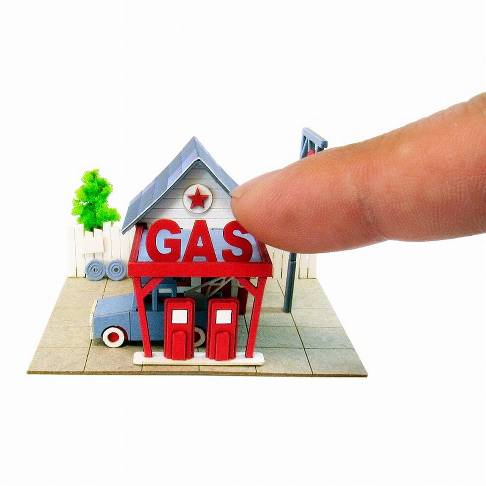 さんけい みにちゅあーとミニ ガスステーション (MP05-01)