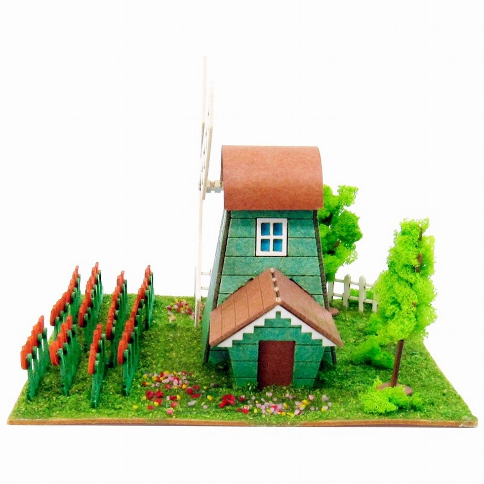 さんけい みにちゅあーとミニ チューリップと風車 (MP05-02)