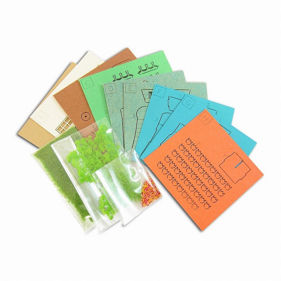 さんけい みにちゅあーとミニ チューリップと風車 (MP05-02)