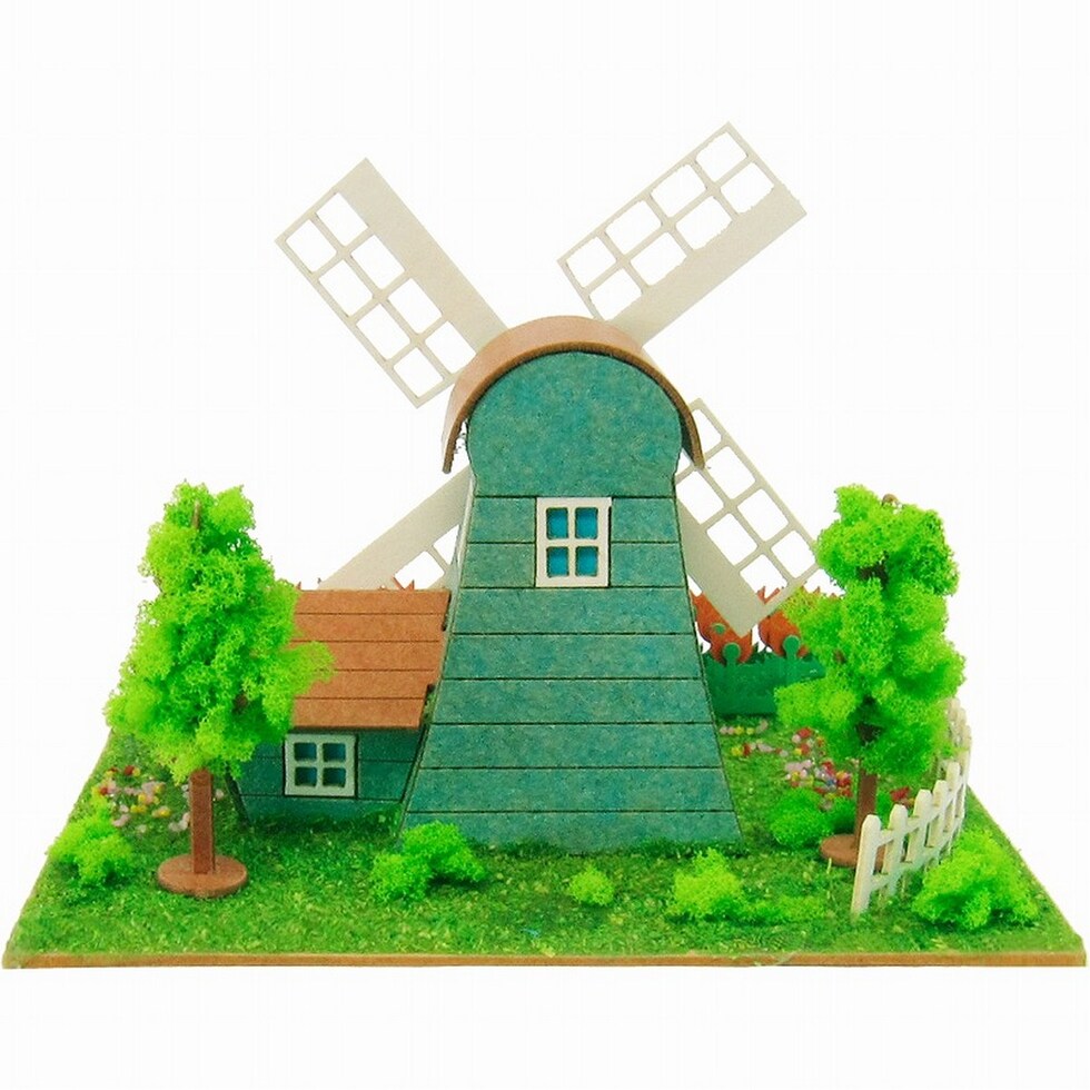 さんけい みにちゅあーとミニ チューリップと風車 (MP05-02)