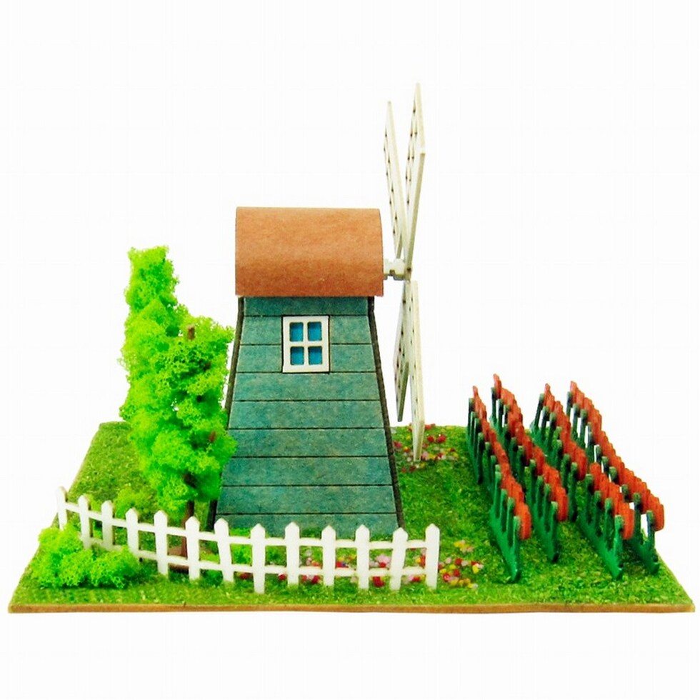 さんけい みにちゅあーとミニ チューリップと風車 (MP05-02)