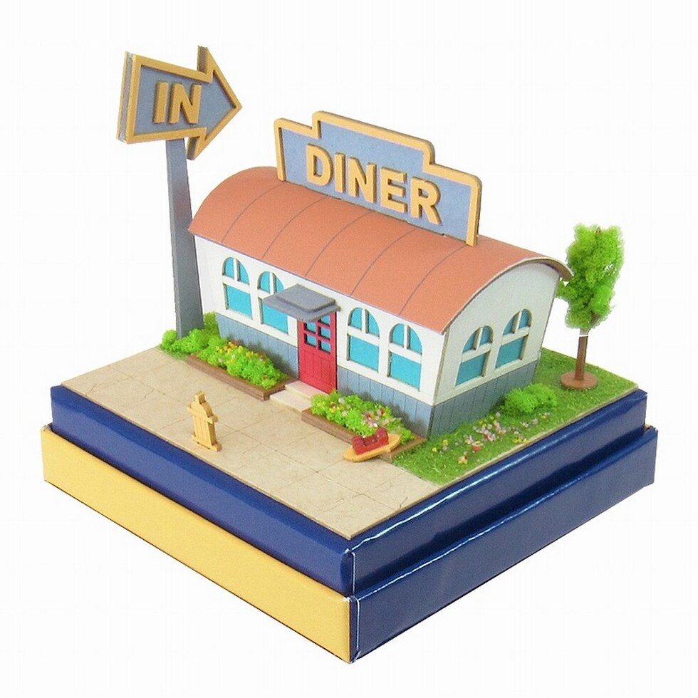 さんけい みにちゅあーとミニ アメリカンダイナー (MP05-03)