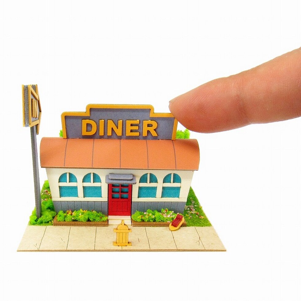 さんけい みにちゅあーとミニ アメリカンダイナー (MP05-03)