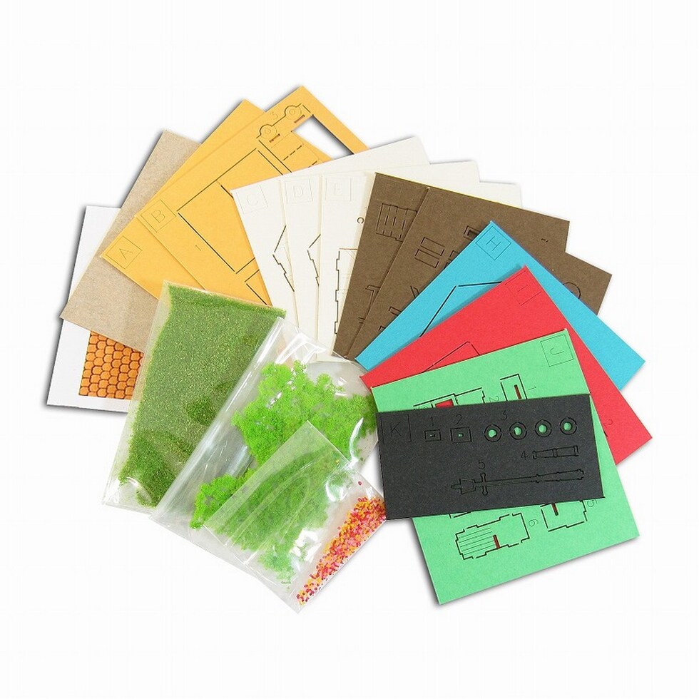 さんけい みにちゅあーとミニ 小さな街並み (MP05-04)