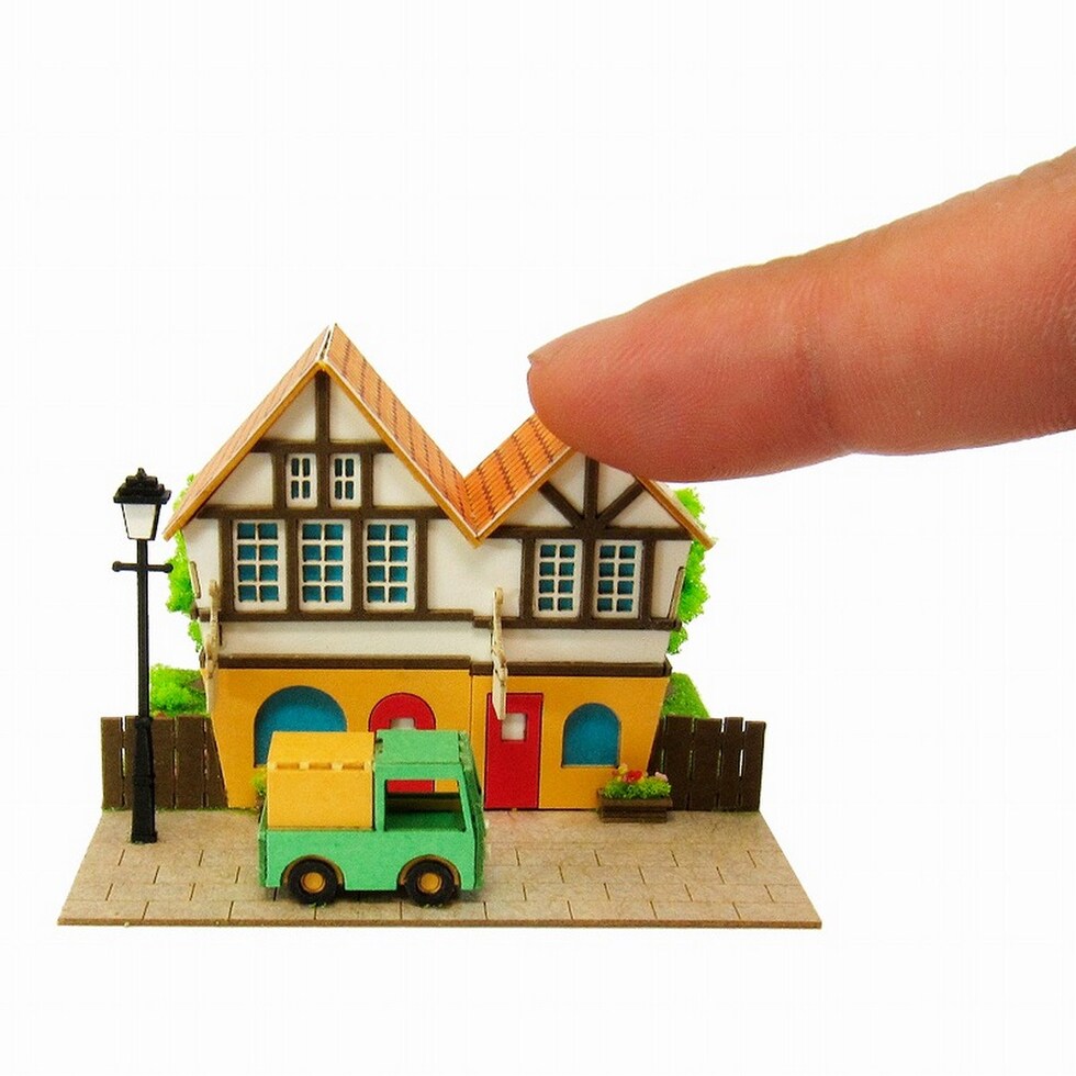 さんけい みにちゅあーとミニ 小さな街並み (MP05-04)