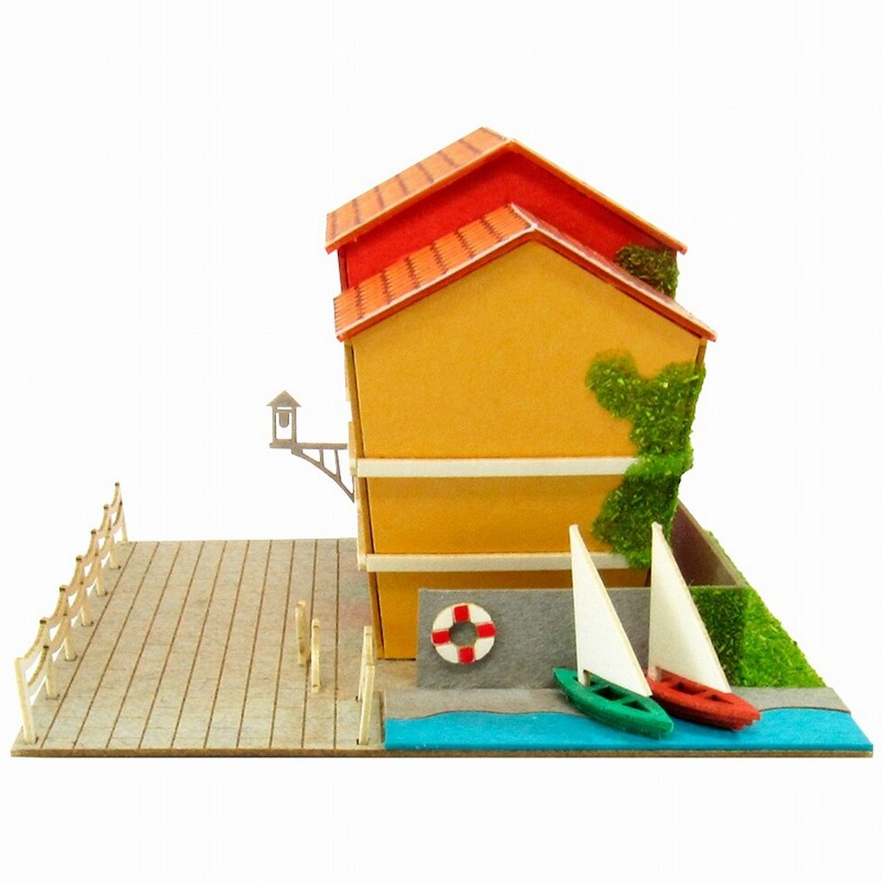 さんけい みにちゅあーとミニ 小さな港町 (MP05-05)