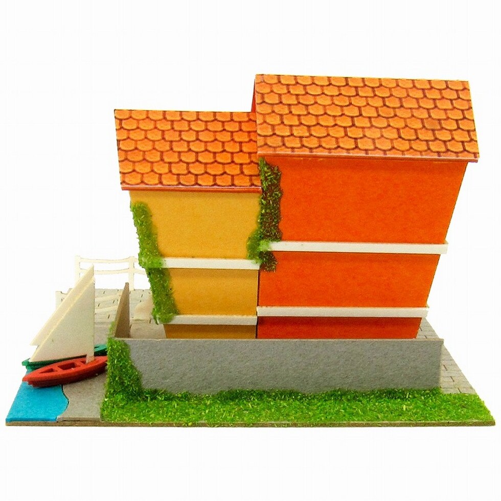 さんけい みにちゅあーとミニ 小さな港町 (MP05-05)