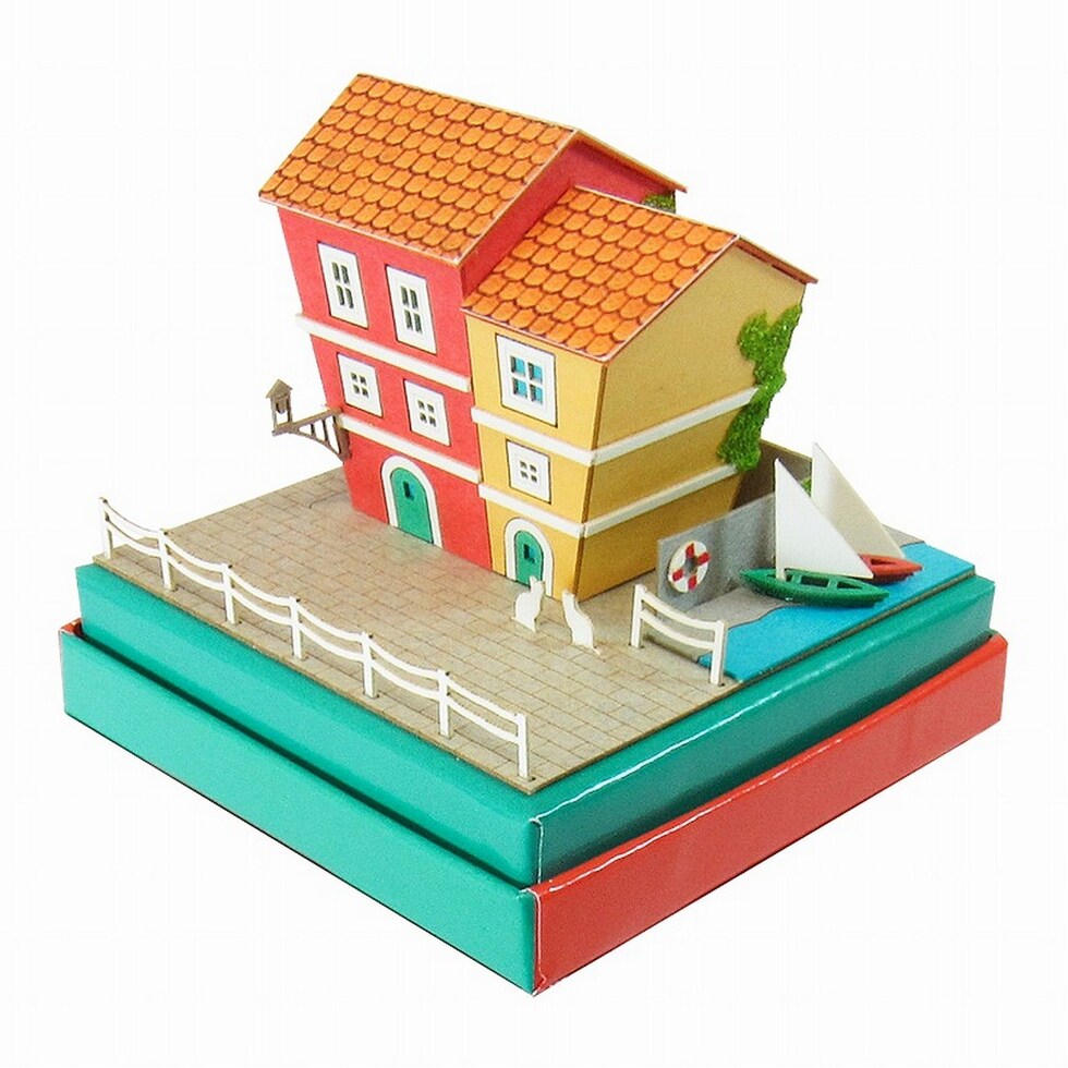 さんけい みにちゅあーとミニ 小さな港町 (MP05-05)