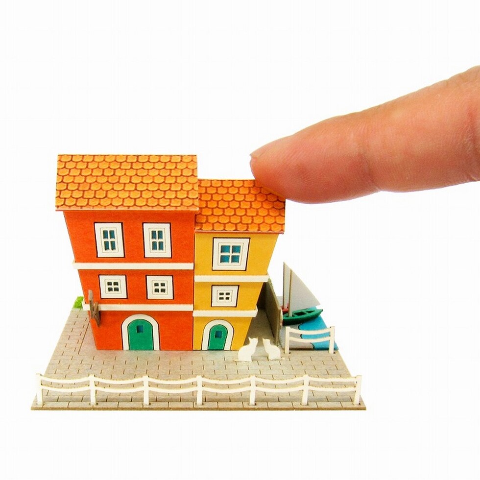 さんけい みにちゅあーとミニ 小さな港町 (MP05-05)