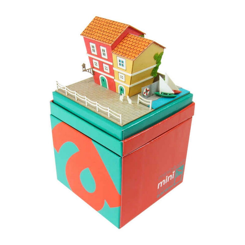 さんけい みにちゅあーとミニ 小さな港町 (MP05-05)