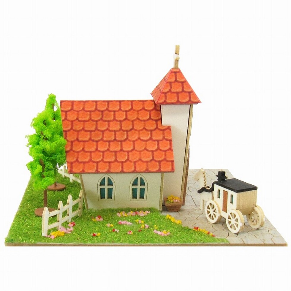 さんけい みにちゅあーとミニ 小さな教会 (MP05-10)