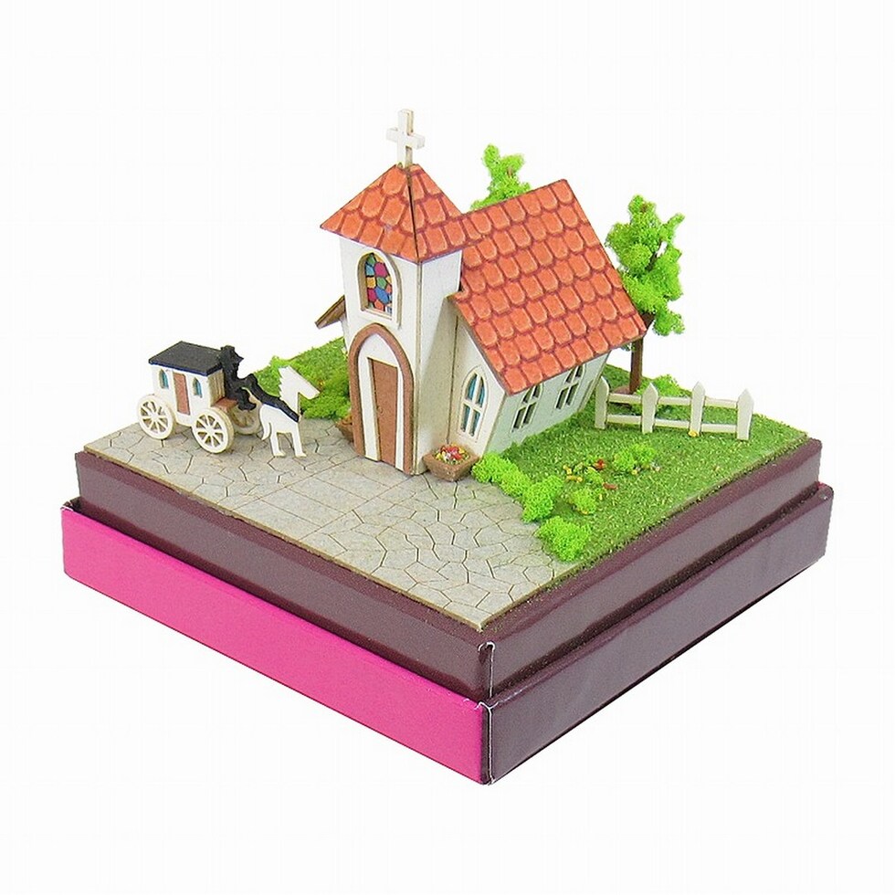 さんけい みにちゅあーとミニ 小さな教会 (MP05-10)