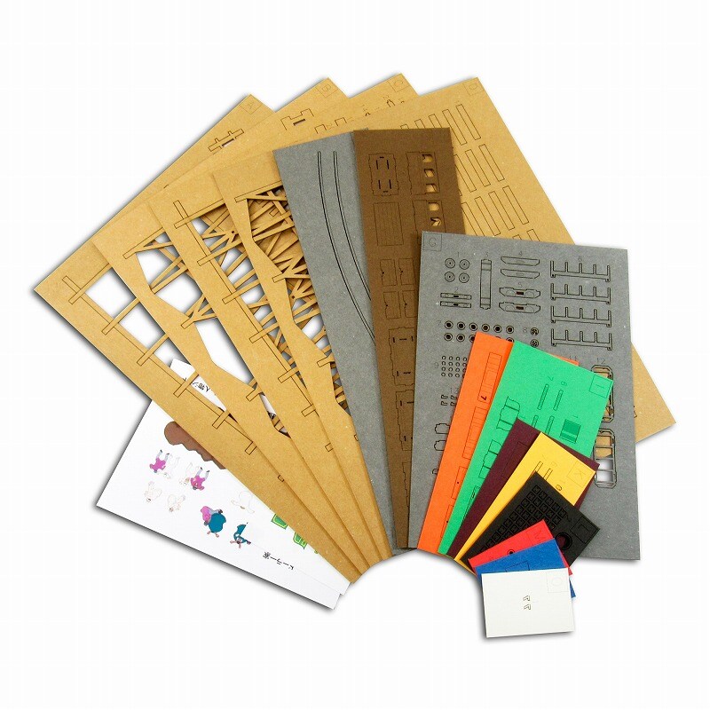 さんけい ジブリ シリーズ S=1/150 機関車とオートモービル (MK07-12)