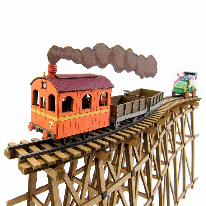 さんけい ジブリ シリーズ S=1/150 機関車とオートモービル (MK07-12)