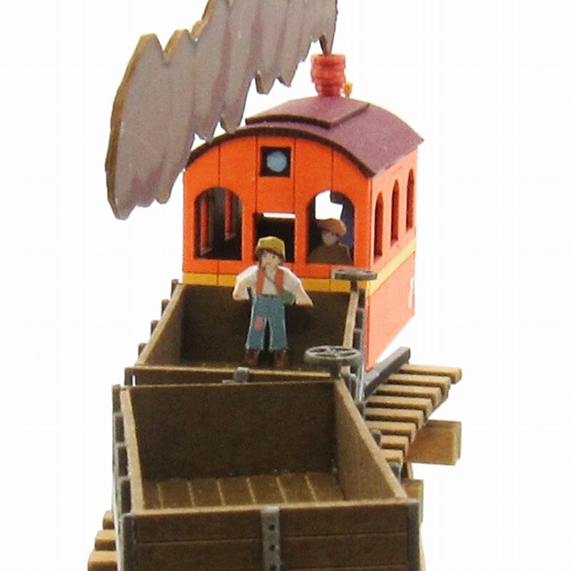 さんけい ジブリ シリーズ S=1/150 機関車とオートモービル (MK07-12)