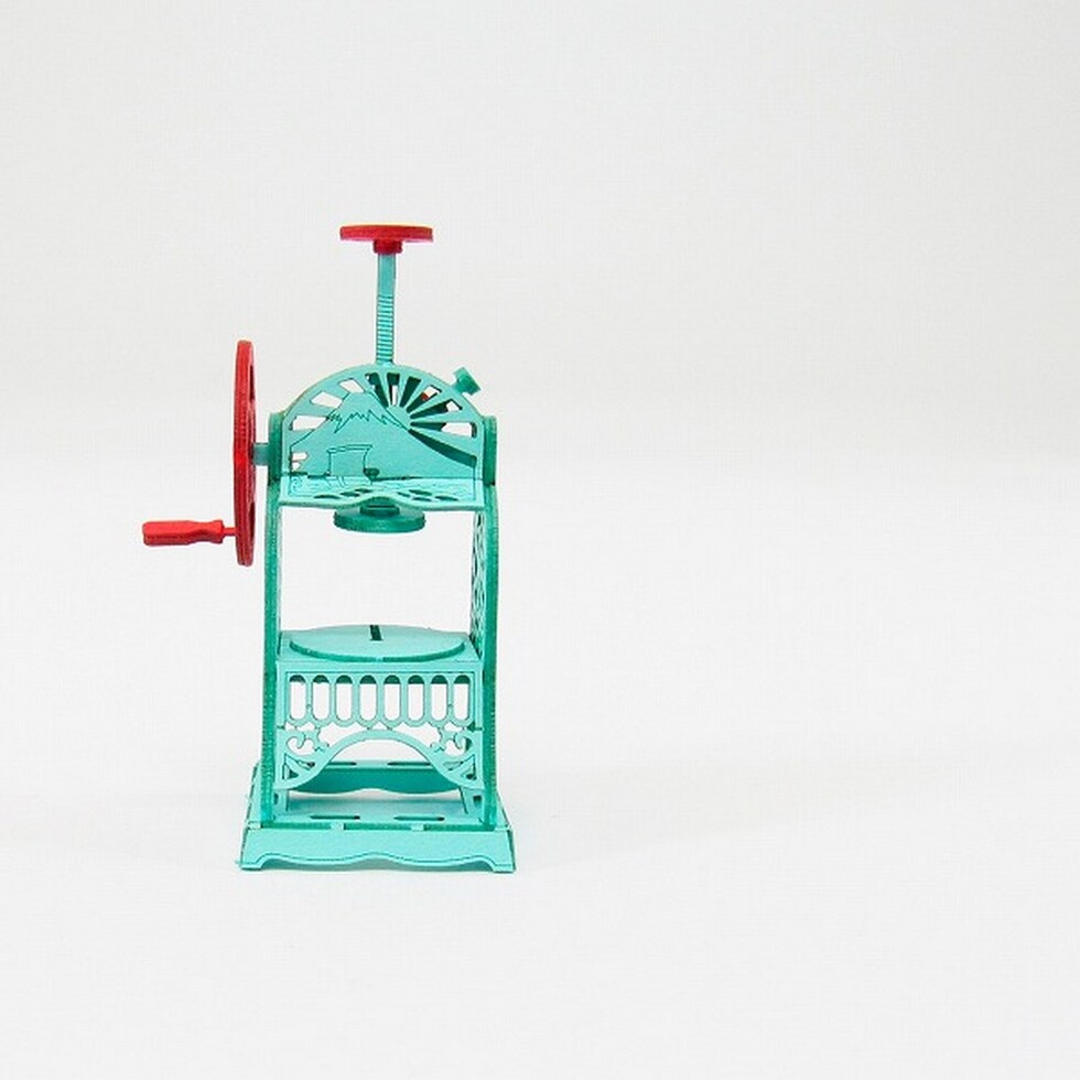 さんけい みにちゅあーと・プチ かき氷機 (MP01-126)