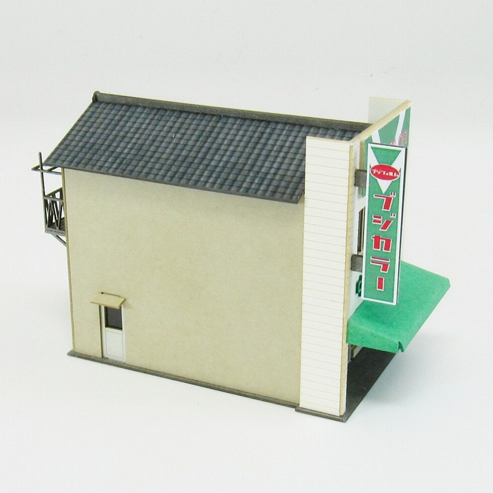 さんけい なつかしのジオラマシリーズS=1/150 カメラ屋 (MP03-92)