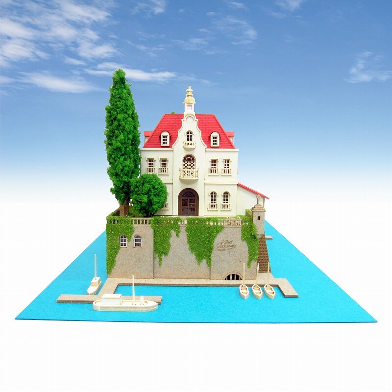 さんけい ジブリ シリーズ S=1/300 ホテルアドリアーノ (MK07-15)