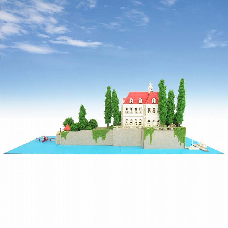 さんけい ジブリ シリーズ S=1/300 ホテルアドリアーノ (MK07-15)