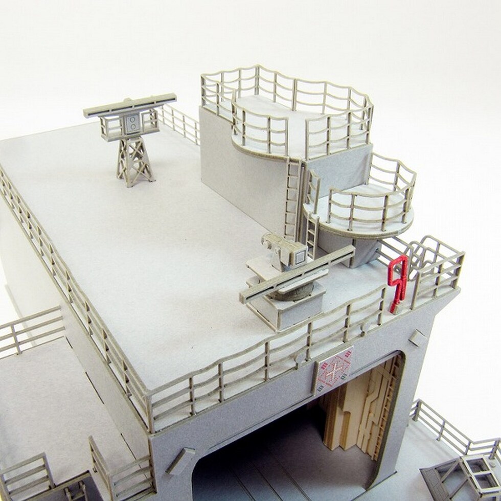 さんけい みにちゅあーとキット はつゆき型DDヘリコプター用甲板 (MK08-09)