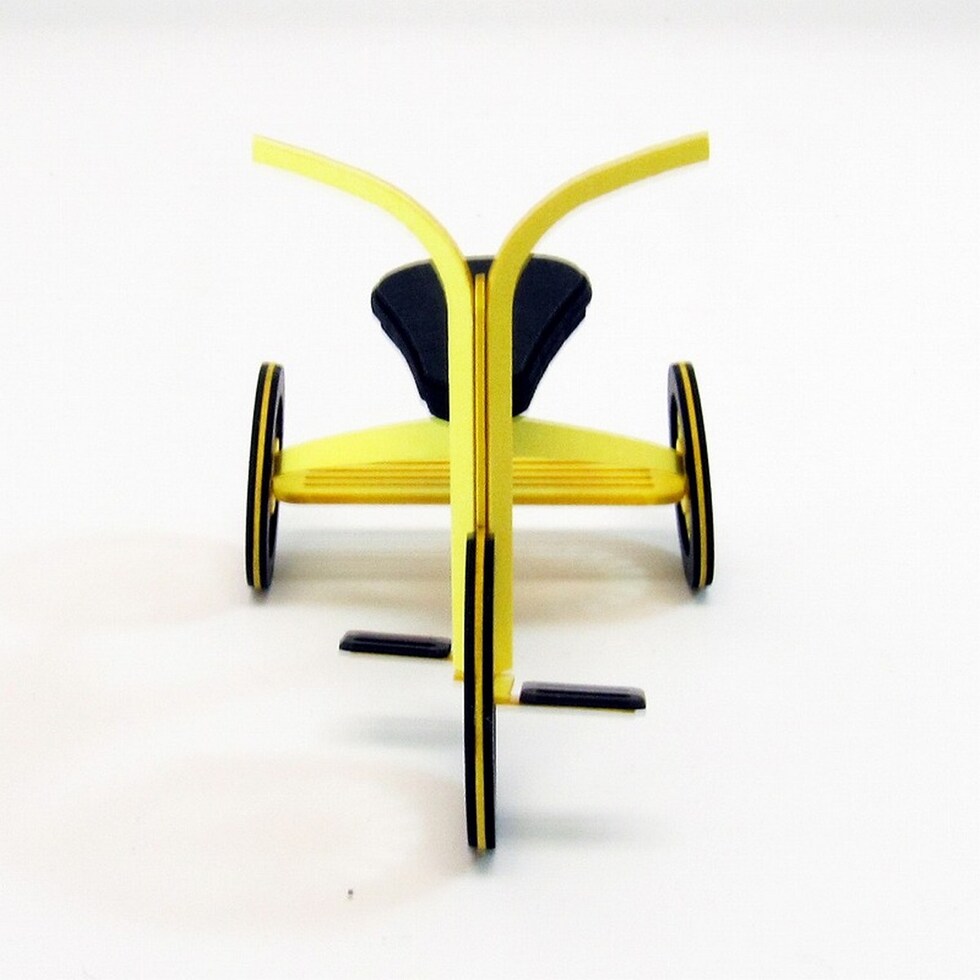 さんけい みにちゅあーと・プチ Mix-scale 三輪車 (MP01-134)