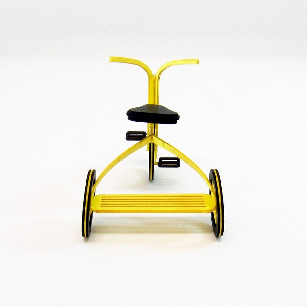 さんけい みにちゅあーと・プチ Mix-scale 三輪車 (MP01-134)