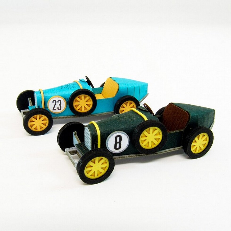 さんけい みにちゅあーと・プチ レーシングカー-1 (MP01-136)