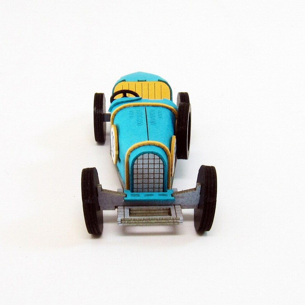 さんけい みにちゅあーと・プチ レーシングカー-1 (MP01-136)