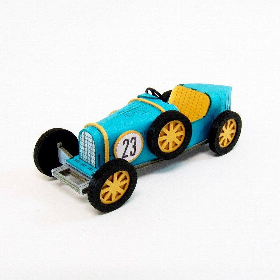 さんけい みにちゅあーと・プチ レーシングカー-1 (MP01-136)