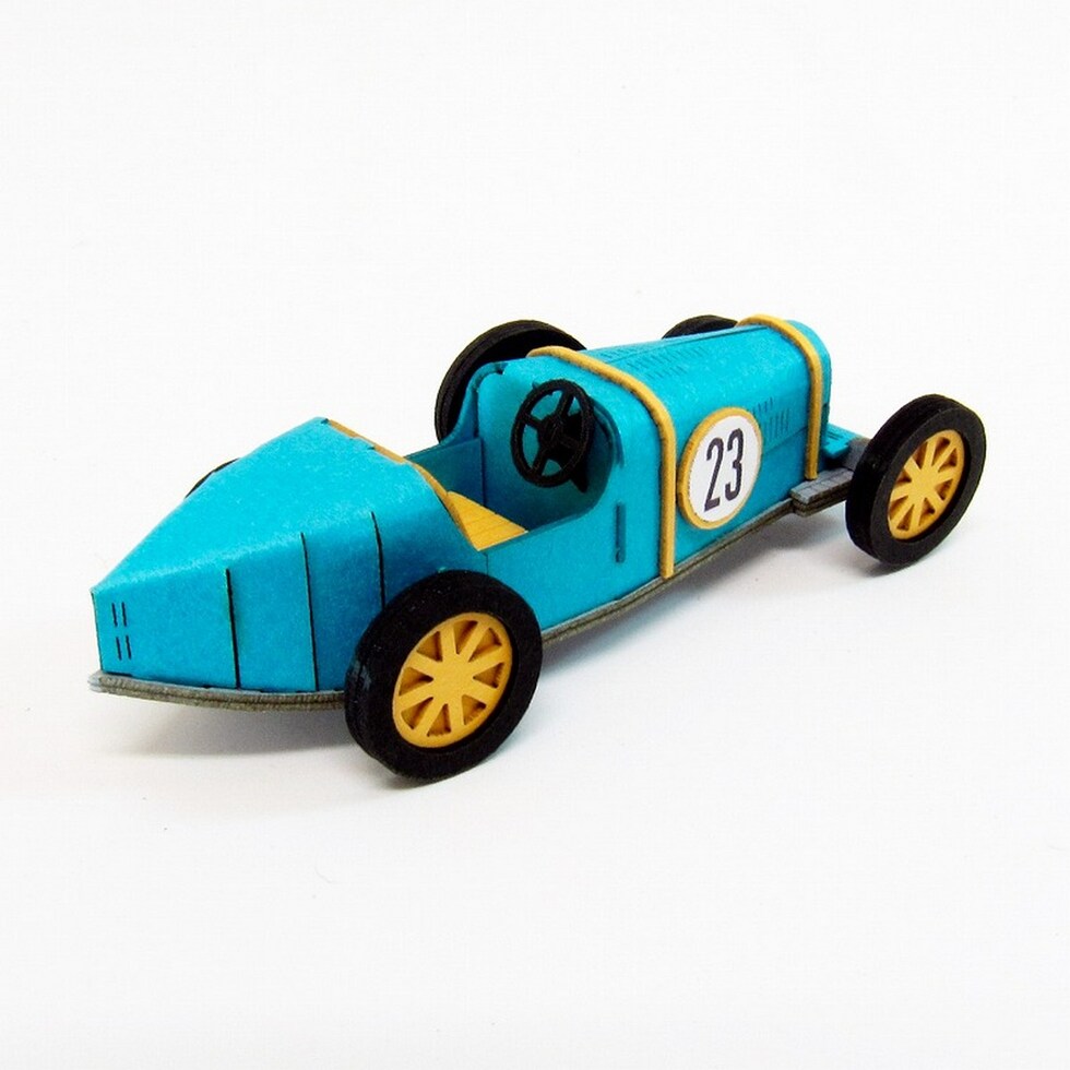 さんけい みにちゅあーと・プチ レーシングカー-1 (MP01-136)