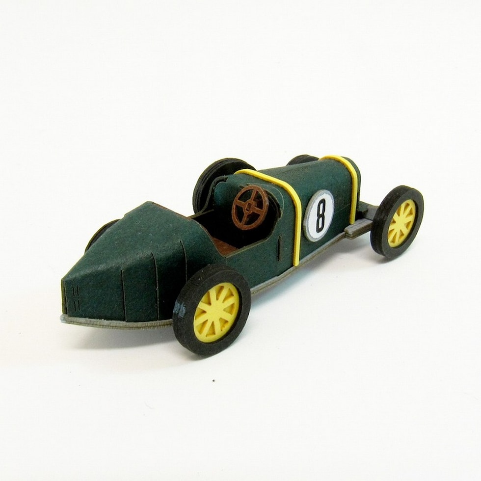 さんけい みにちゅあーと・プチ レーシングカー-2 (MP01-137)