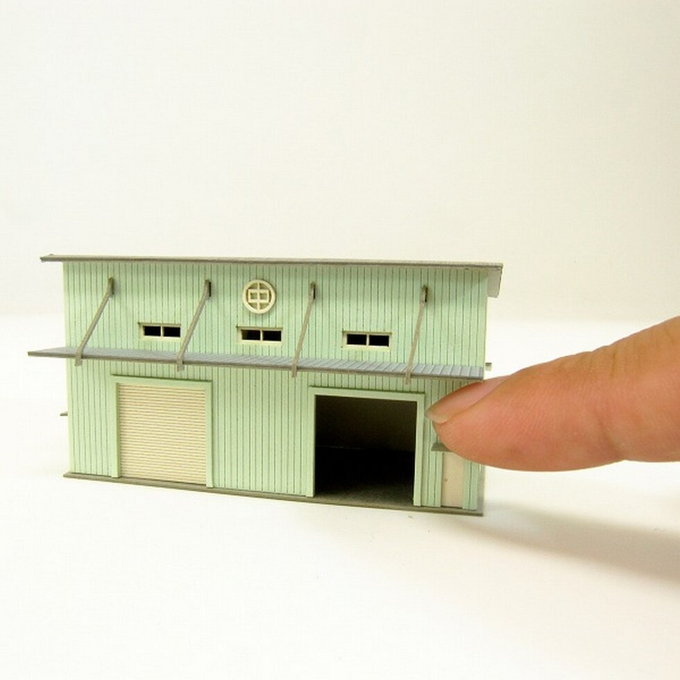 さんけい みにちゅあーと・プチ S=1/220 倉庫-2 (MP01-139)