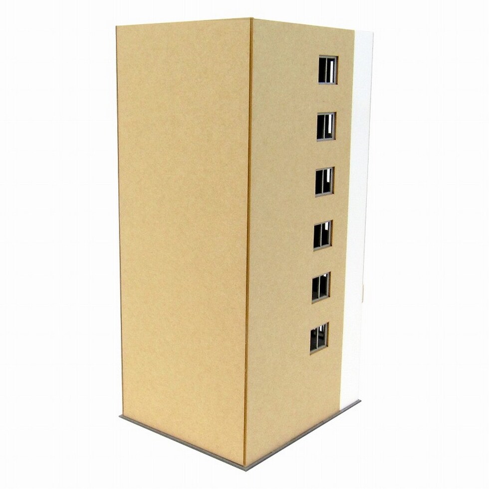 さんけい みにちゅあーと・プチ S=1/220 ビル-4 (MP01-140)