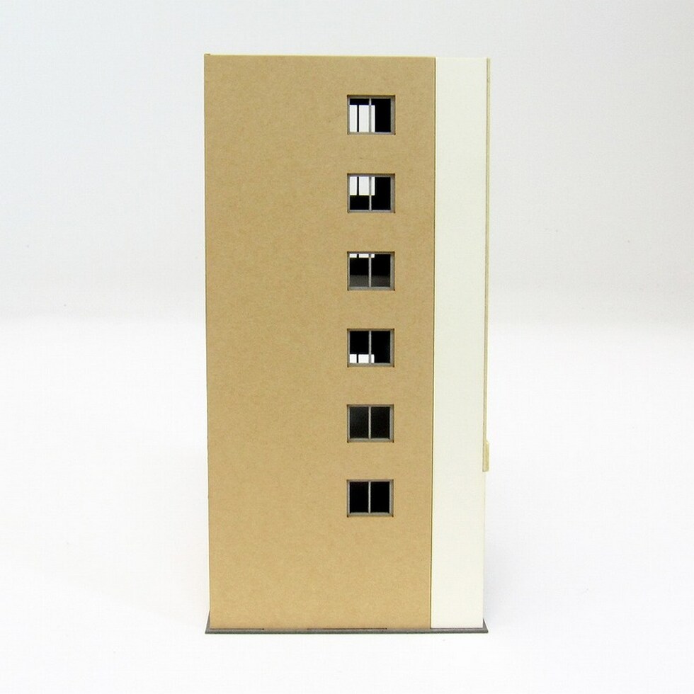 さんけい みにちゅあーと・プチ S=1/220 ビル-4 (MP01-140)