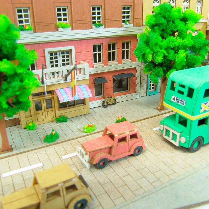 さんけい ジブリ シリーズ S=1/220 コリコの町 (MK07-16)