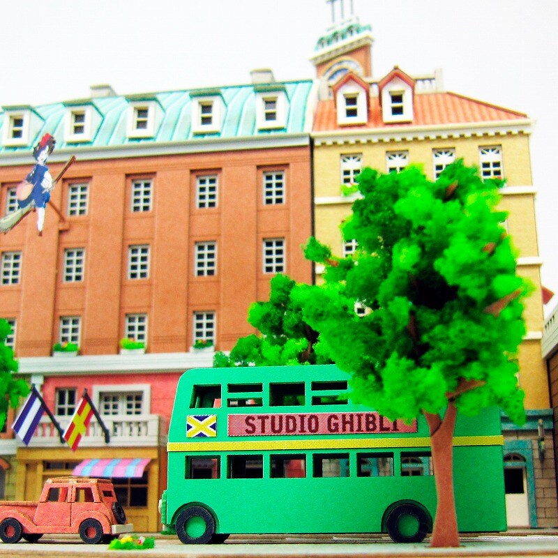 さんけい ジブリ シリーズ S=1/220 コリコの町 (MK07-16)