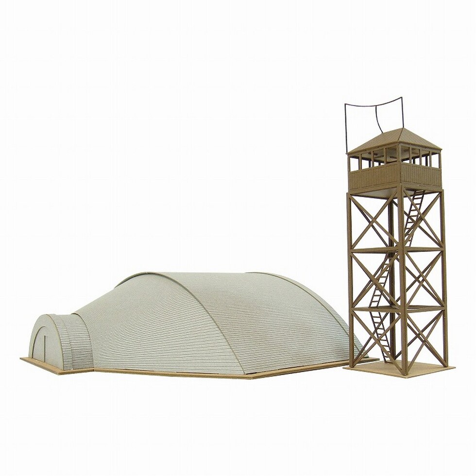 さんけい 航空情景シリーズ S=1/144 戦時航空基地 掩体壕 (MK08-10)