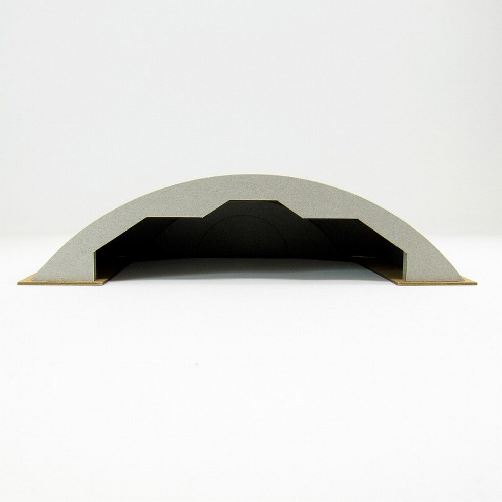 さんけい 航空情景シリーズ S=1/144 戦時航空基地 掩体壕 (MK08-10)