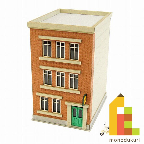 さんけい なつかしのジオラマシリーズS=1/150 ビルD (MP03-93)