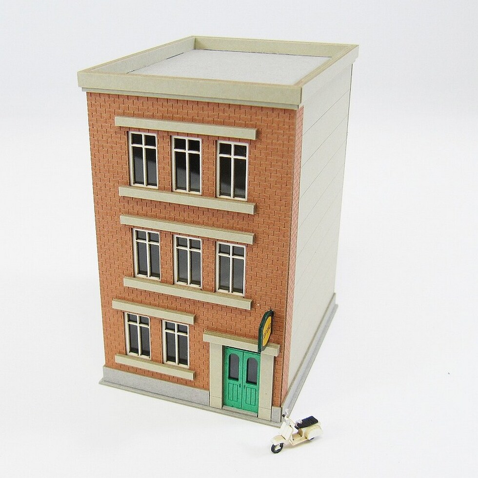 さんけい なつかしのジオラマシリーズS=1/150 ビルD (MP03-93)